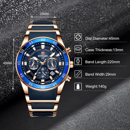 Reward Vip Chronograph Watch For Men
